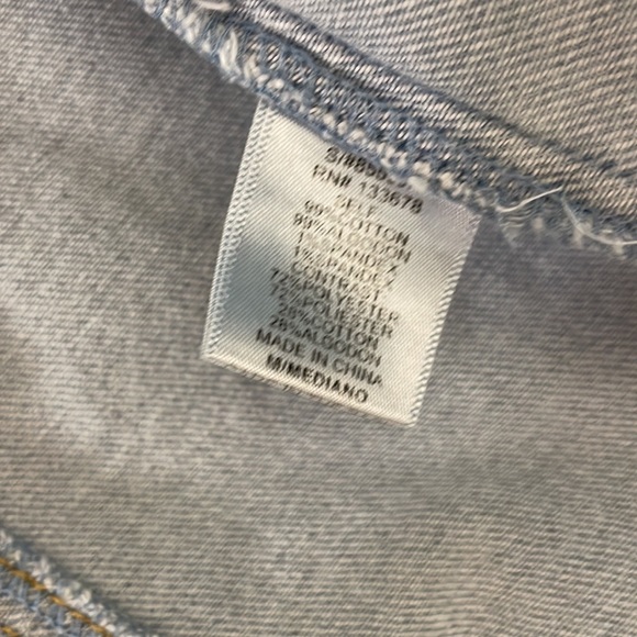 Juniors Love Tree Denim Jacket Sweater With Removable Hood Cropped Medium - Picture 5 of 7